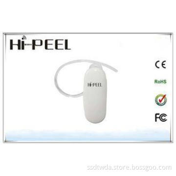 White NFC Bluetooth Stereo Earphone , Handsfree Wireless Ea